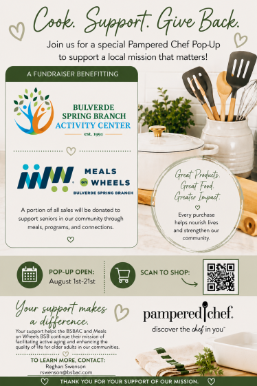 Pampered Chef Pop-up Fundraiser